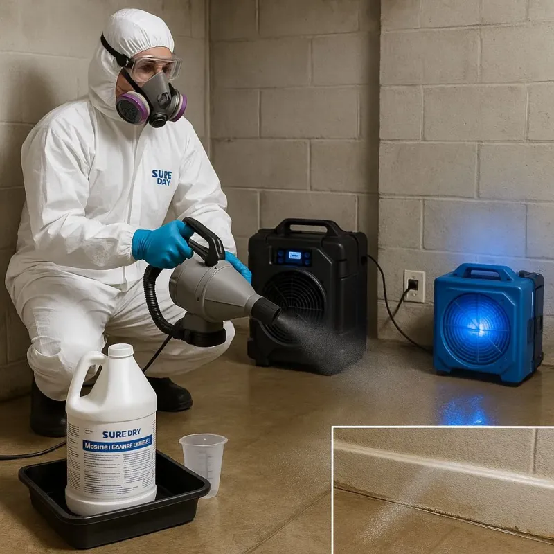 Sanitization and Odor Removal process in Burlington, KS