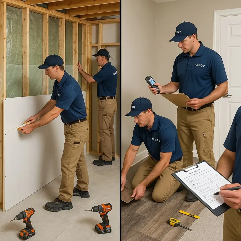 Repairs and Reconstruction process in Burlington, KS